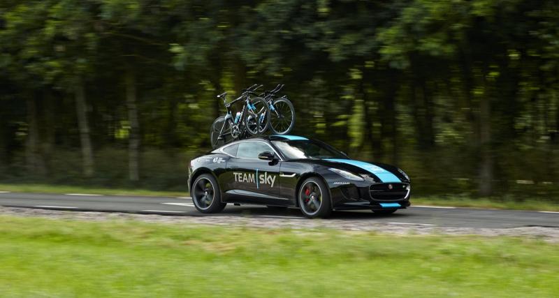 - La Jaguar F-Type s'invite sur le Tour de France