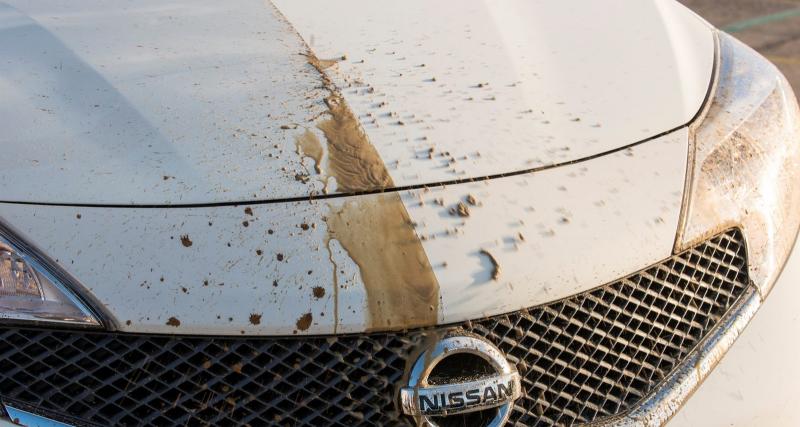  - Nissan présente sa peinture auto-nettoyante