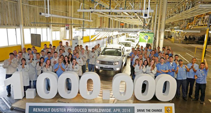  - Dacia Duster : le million !