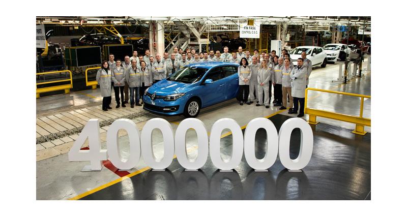  - Renault : l’usine de Palencia a produit sa 4 millionième Mégane