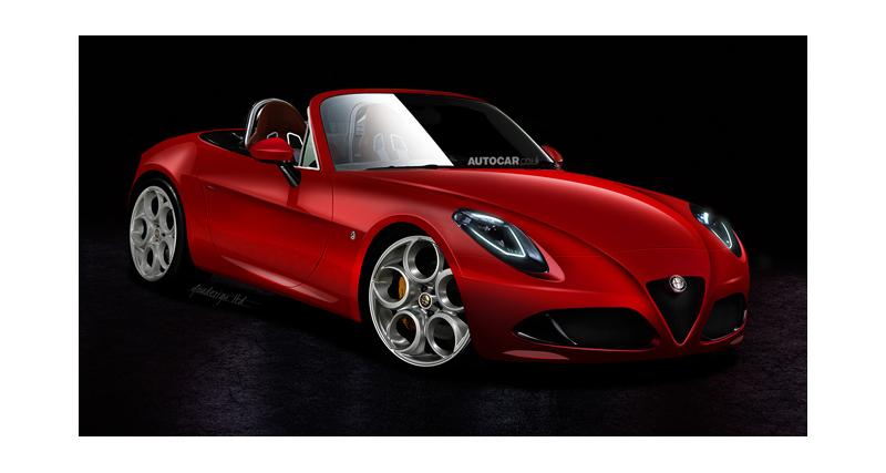  - Futur Spider Alfa Romeo : 170 ch pour le cousin de la Mazda MX-5