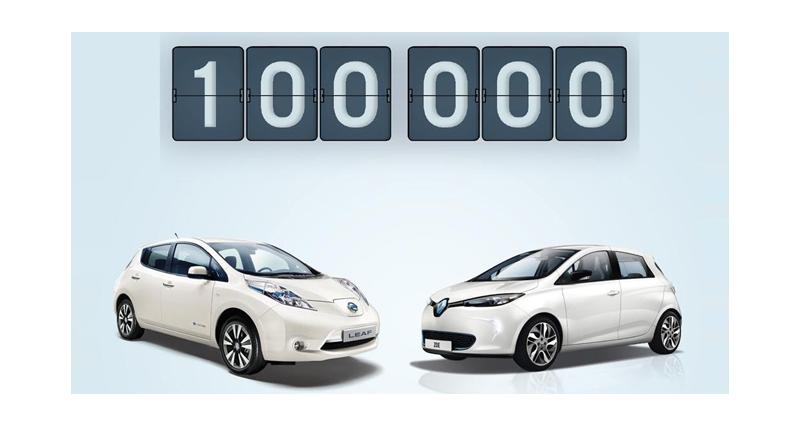  - 100 000 Renault et Nissan électriques dans la nature