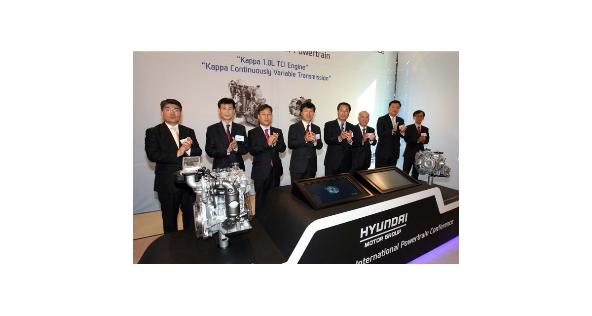 Hyundai développe deux petits moteurs essence