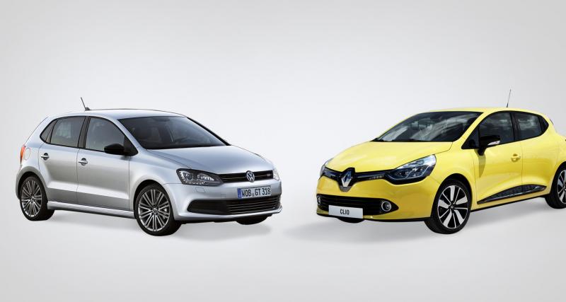  - Renault Clio 4 contre Volkswagen Polo : le match franco-allemand