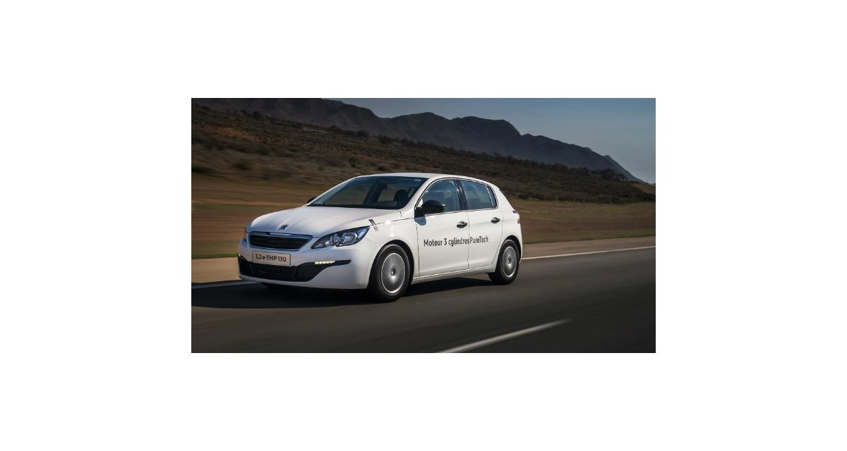 Peugeot 308 : record de consommation avec 2,8 l/100 km
