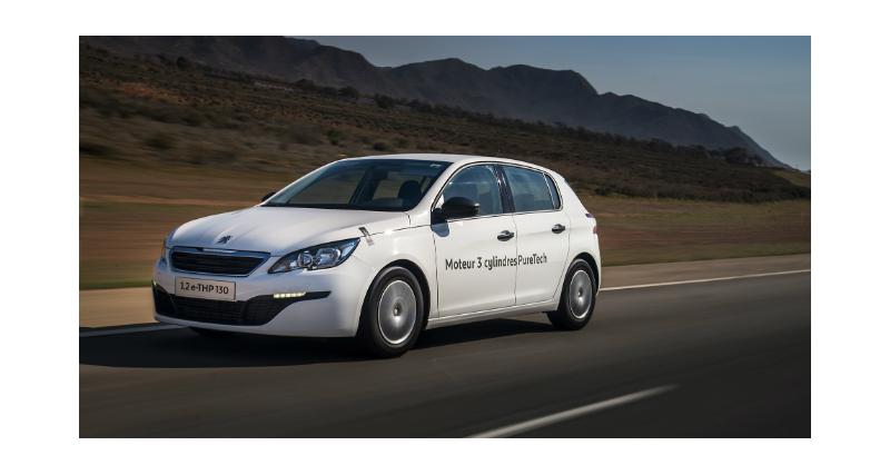  - Peugeot 308 : record de consommation avec 2,8 l/100 km