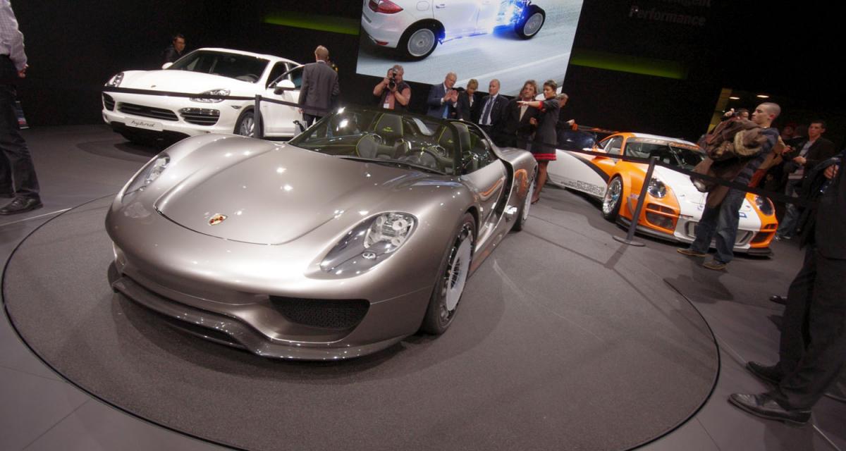 Salon de Genève en direct : Porsche 918 Spyder Concept