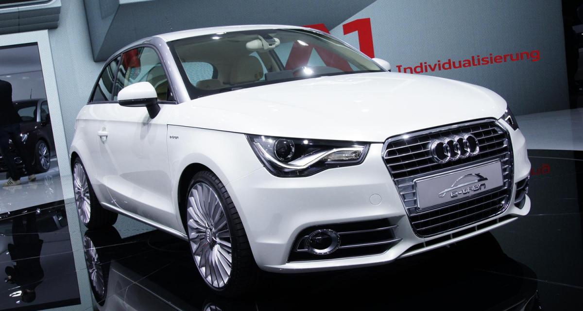 Salon de Genève en direct : Audi A1 e-tron