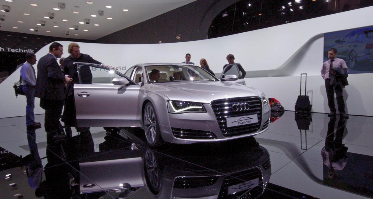 Salon de Genève en direct : Audi A8 hybride