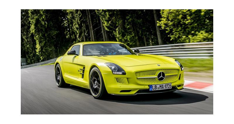  - Mercedes SLS AMG Electric Drive : nouveau record sur le Nürburgring pour un véhicule électrique