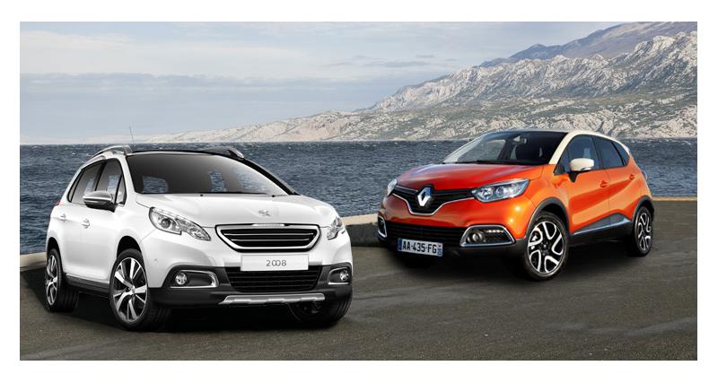  - Essais crossovers français : Renault Captur et Peugeot 2008 