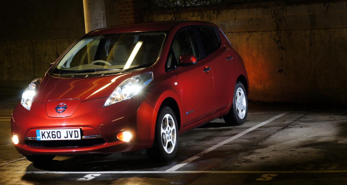La Nissan Leaf, voiture électrique la plus sûre