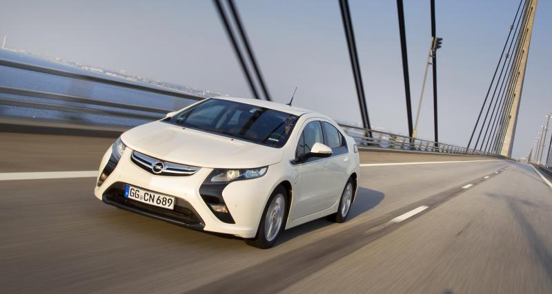  - Opel Ampera : à partir de 37 900 euros