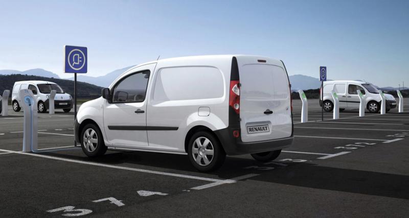  - Renault Kangoo Z.E. : à partir de 15 000 euros HT sans batteries
