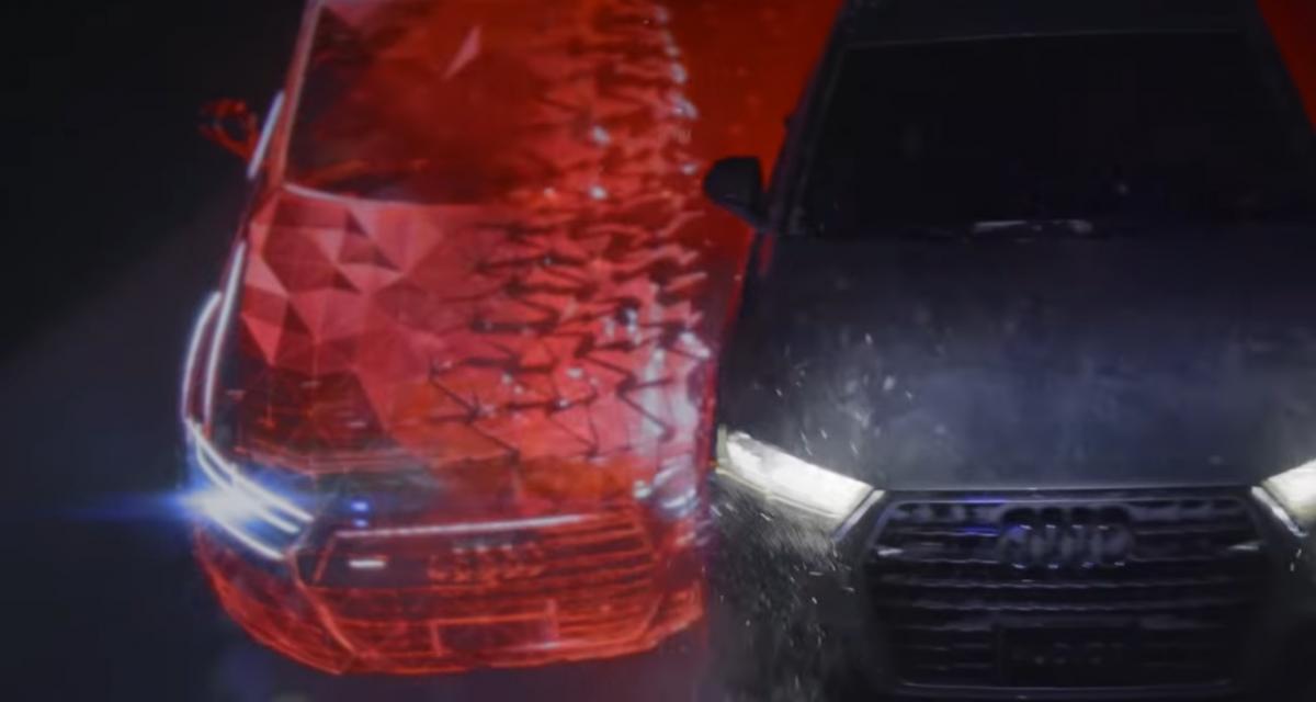 L'Audi Q7 danse avec la lumière