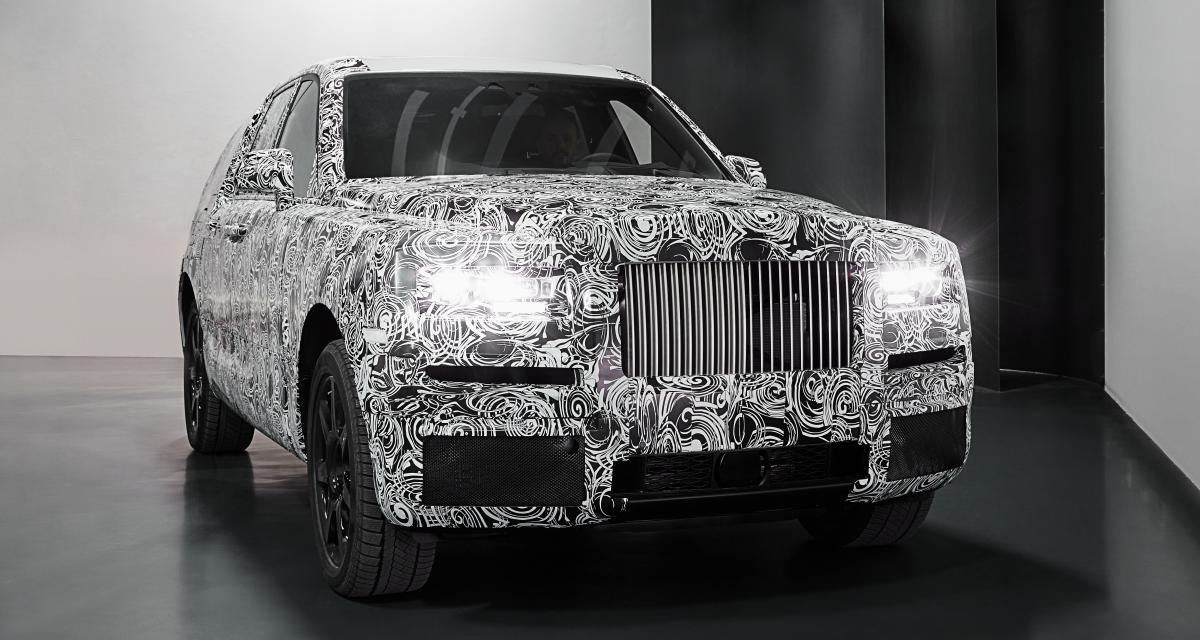 Rolls-Royce Cullinan : le SUV se montre dans sa forme définitive