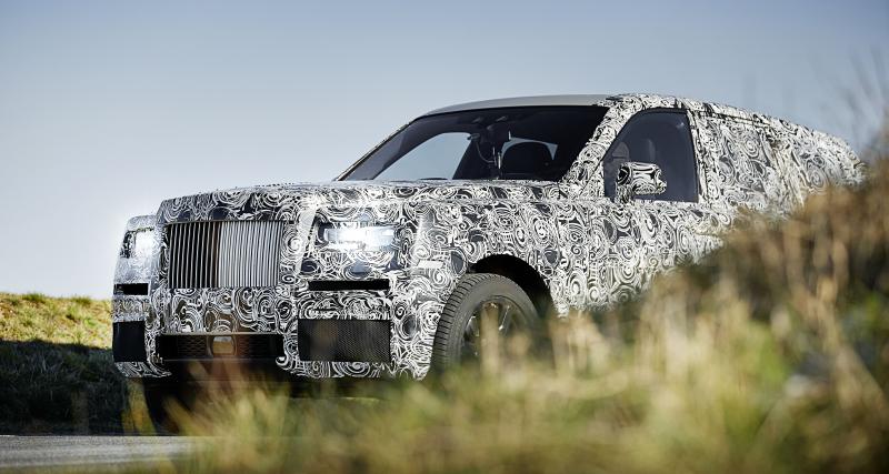 Rolls-Royce Cullinan : le SUV se montre dans sa forme définitive - Rendez-vous l'an prochain