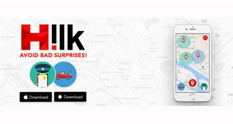  - Hilk : une application pour éviter les mauvaises surprises en stationnement