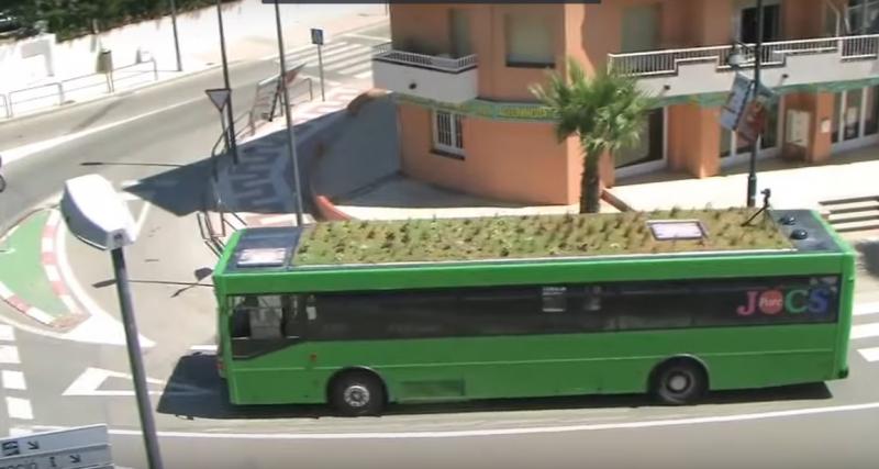  - Les toits des bus de Madrid deviennent des jardins
