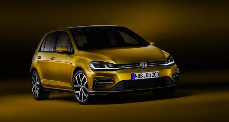  - Volkswagen Golf restylée : maintenant disponible en finition R-Line