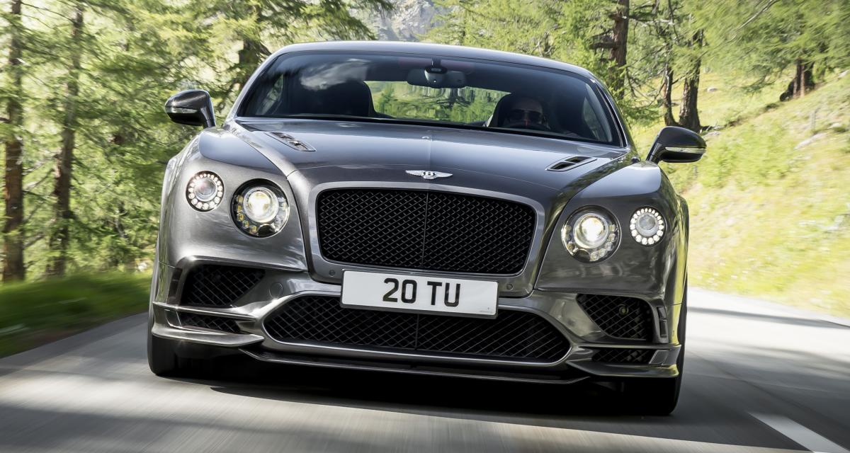 Bentley Continental Supersports : son W12 grimpe à 710 ch !