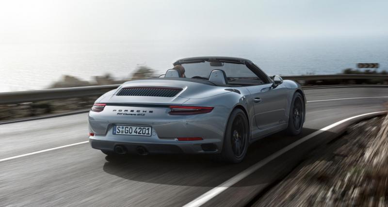 Porsche 911 GTS 2017 : 450 ch pour entériner le passage au turbo - Commercialisation pour le printemps