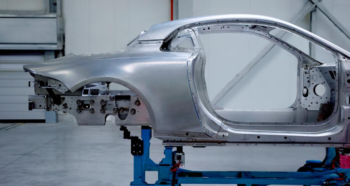 La nouvelle Alpine dévoile sa carrosserie en aluminium