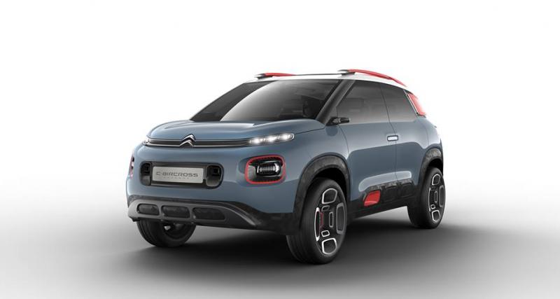 Citroën C-Cross Concept : la C3 se prend pour un SUV