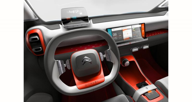  - Le concept car Citroën C-Aircross adopte un système multimédia high-tech
