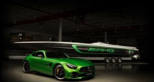 La Mercedes-AMG Project One devient une terreur des mers - Cigarette présente un hors-bord inspiré par la Mercedes-AMG GT R