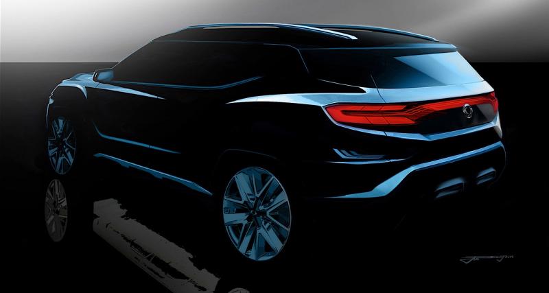 SsangYong XAVL Concept : un nouveau SUV 7 places en approche - Un look plus soigné qu'auparavant