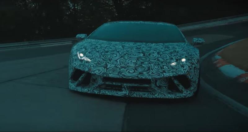  - La Lamborghini Huracan Performante présente son aéro actif