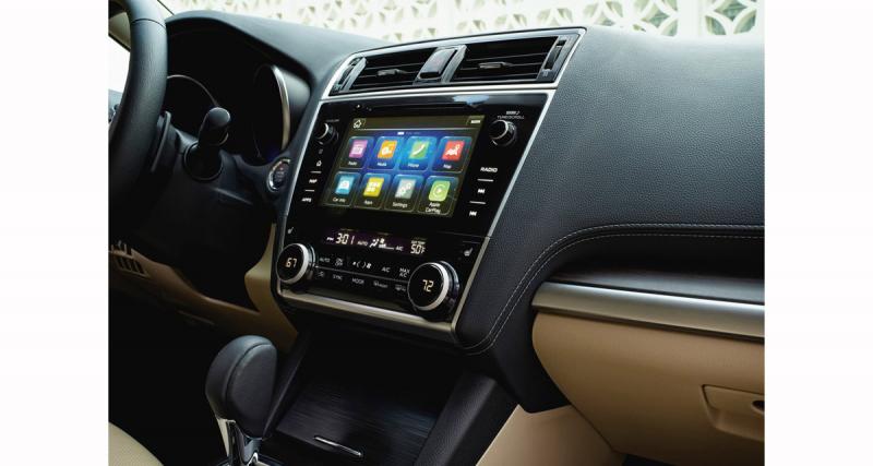  - La nouvelle Subaru Legacy sera équipée d’un autoradio CarPlay et Android Auto