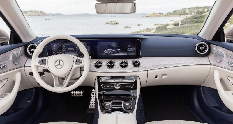 Nouvelle Mercedes Classe E Cabriolet : la transmission intégrale 4Matic fait son entrée - Aircap et Airscarf en options