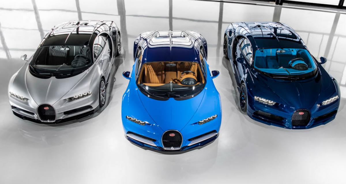 Assistez à la naissance des premières Bugatti Chiron