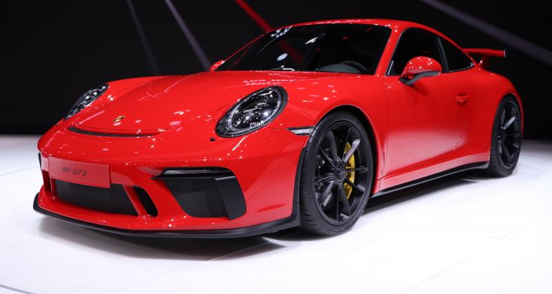 Salon de Genève 2017 - Porsche 911 GT3 2017 : boîte méca, le retour