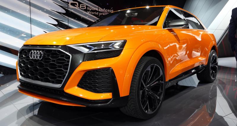 Salon de Genève 2017 - Audi Q8 Sport Concept : le futur SQ8 presque incognito