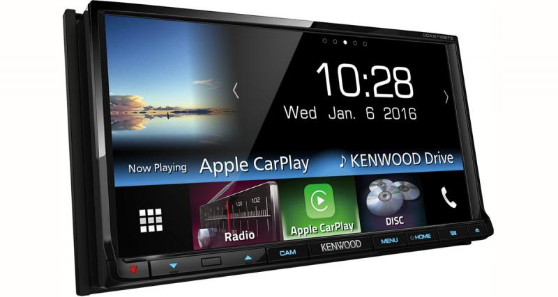  - Kenwood propose un autoradio vidéo avec connectivité Smartphones à un prix très attractif