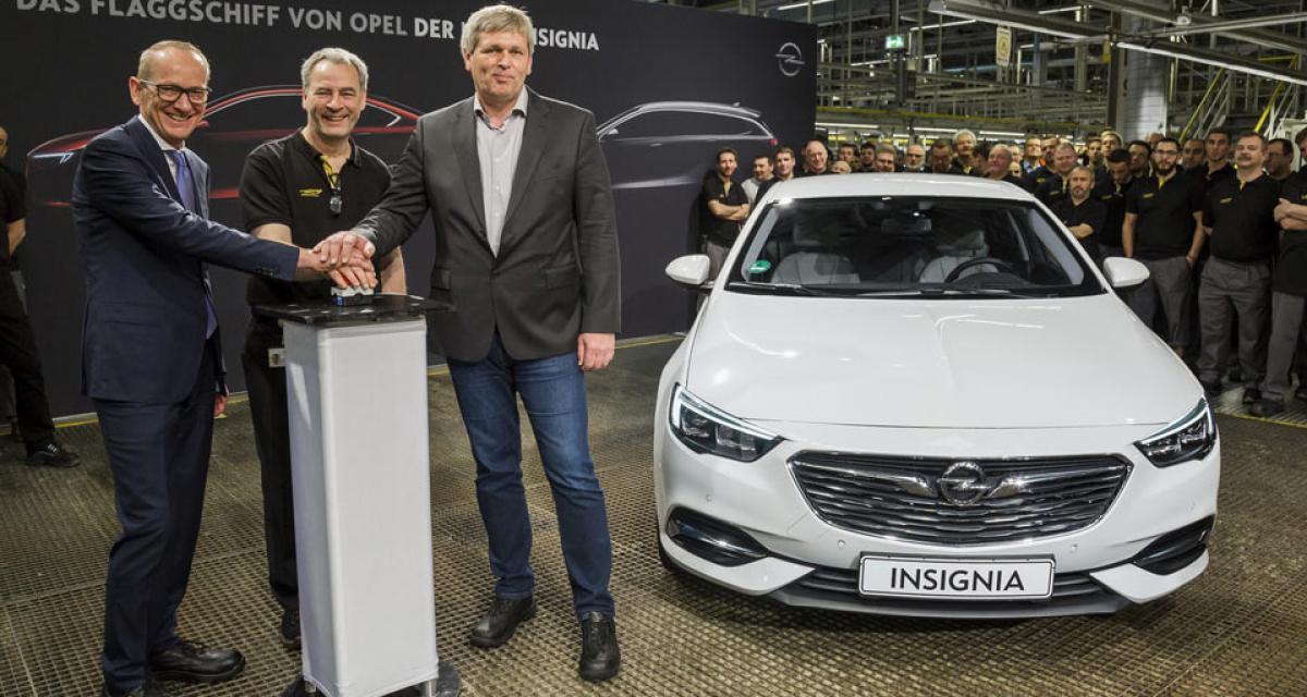 La première Opel Insignia Grand Sport sort des chaines de production