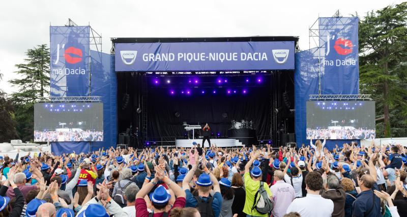  - Grand Pique-Nique Dacia 2017 : un concert d'Amir au programme