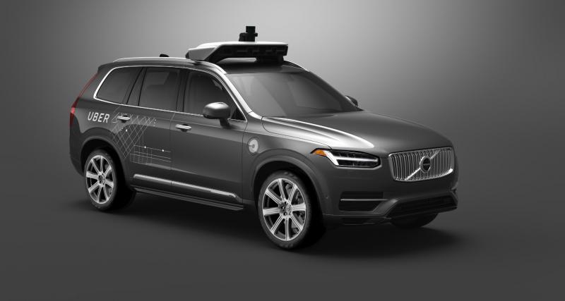  - Un Volvo XC90 autonome d'Uber impliqué dans un crash