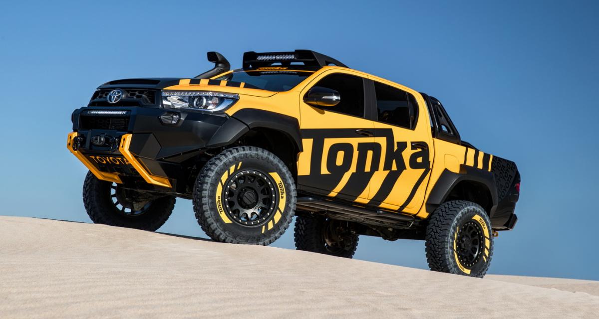 Toyota Hilux Tonka : jouet pour très grands enfants