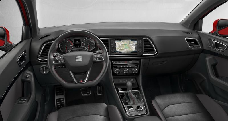 Seat Ateca FR : plus de style et un inédit bloc essence de 190 ch - 190 ch pour coiffer la gamme essence