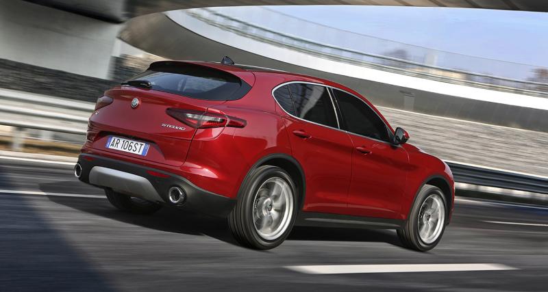 Alfa Romeo Stelvio : maintenant avec deux nouvelles motorisations et en propulsion - Le Diesel 180 ch à partir de 41 300 euros