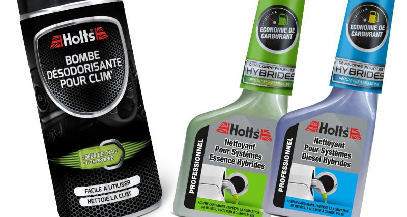 Holts lance une nouvelle gamme de lingettes nettoyantes - un nettoyant climatisation et des additifs aussi en nouveautés