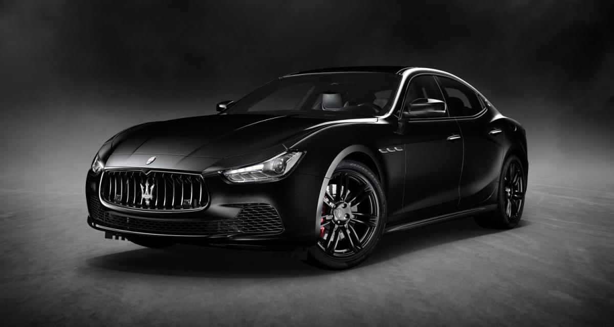 Maserati Ghibli Nerissimo : plus noir que noir