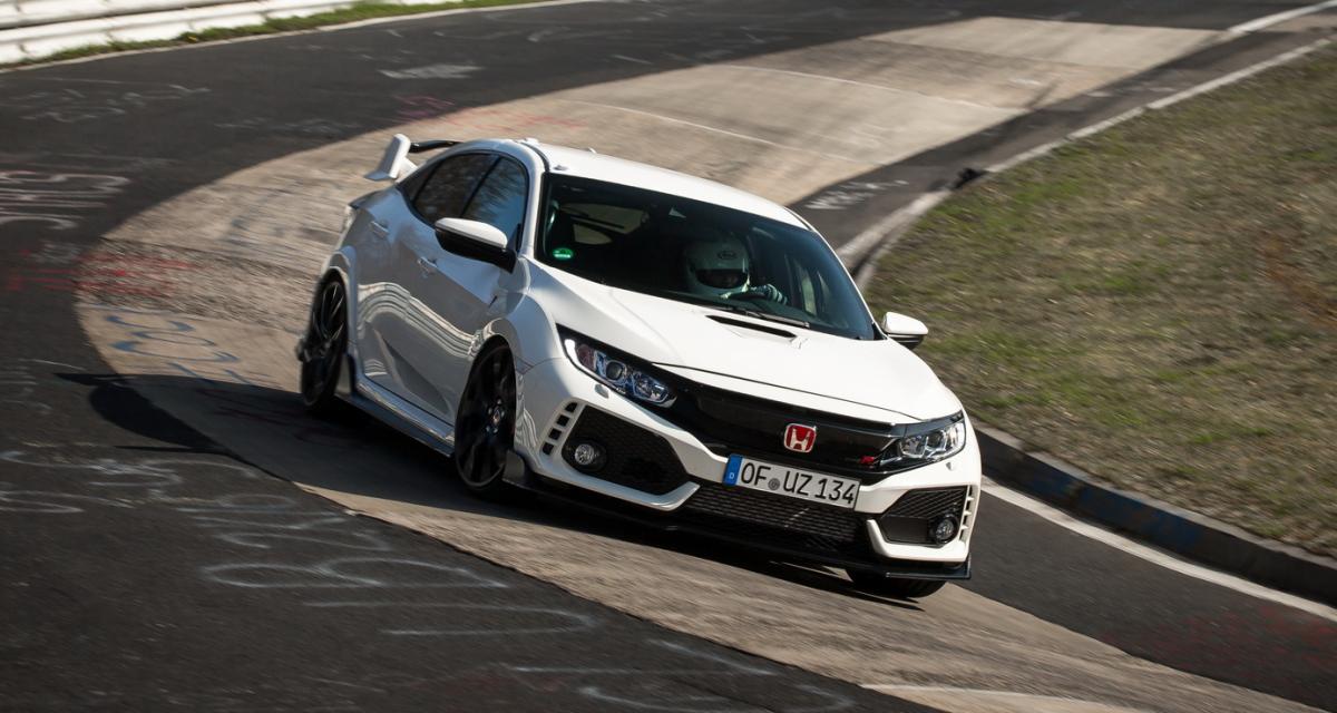 La nouvelle Honda Civic Type R devient la traction la plus rapide du Nürburgring