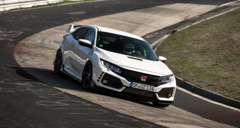  - La nouvelle Honda Civic Type R devient la traction la plus rapide du Nürburgring