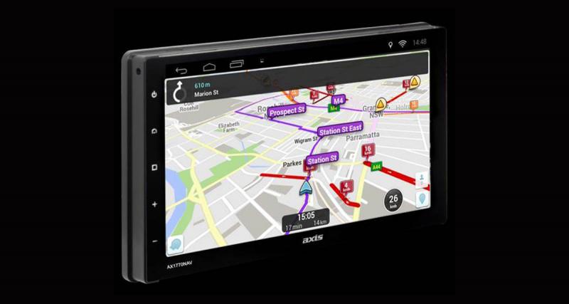  - Axis dévoile un autoradio GPS fonctionnant sous Android 6.0