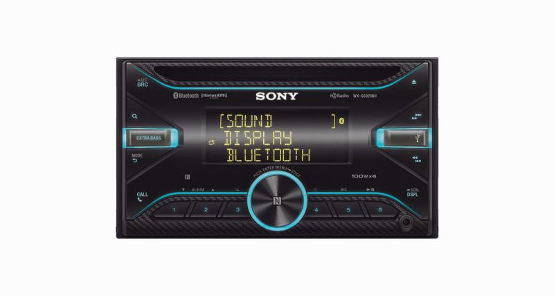  - Sony présente un autoradio laser double DIN avec amplification Classe D